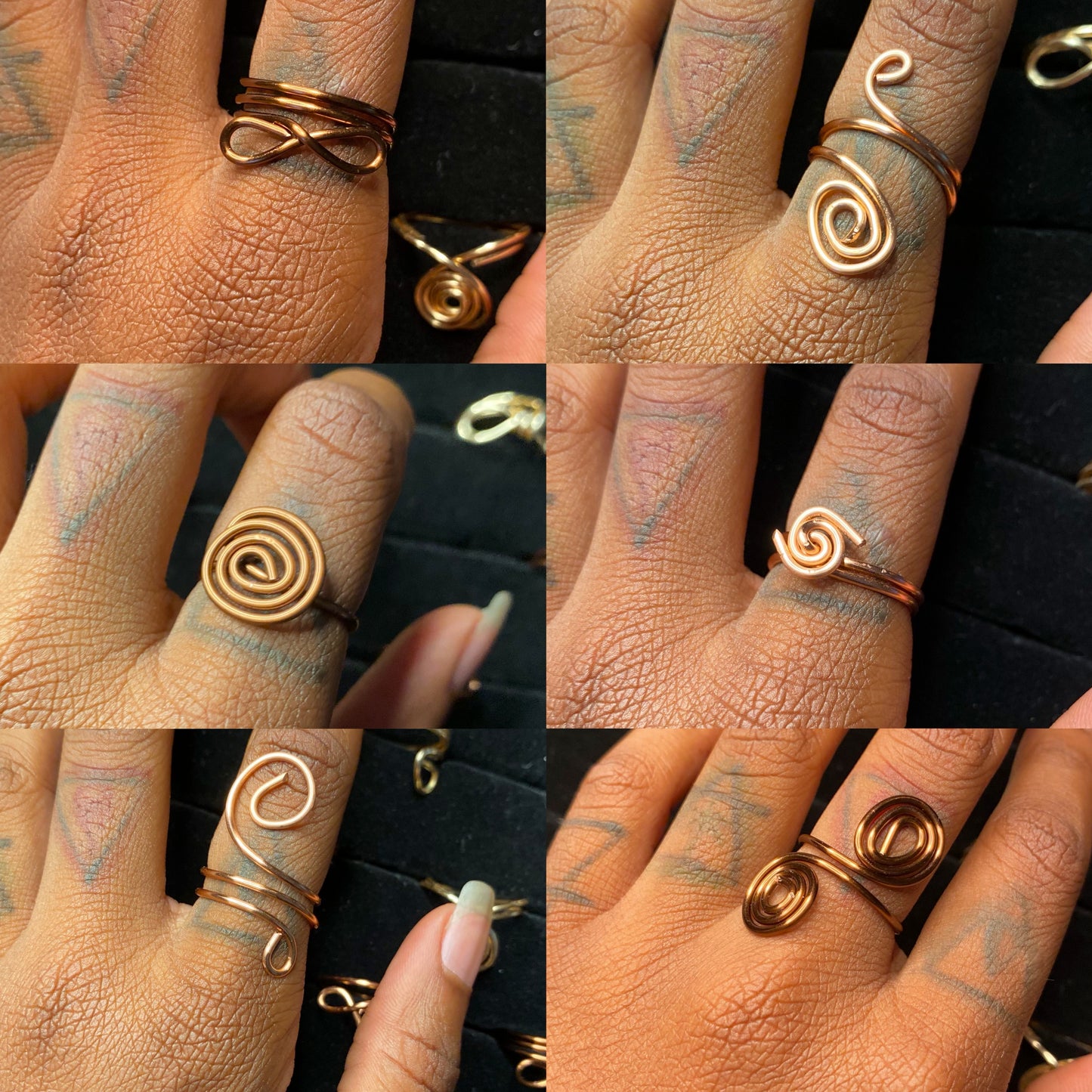 Copper Wire Rings