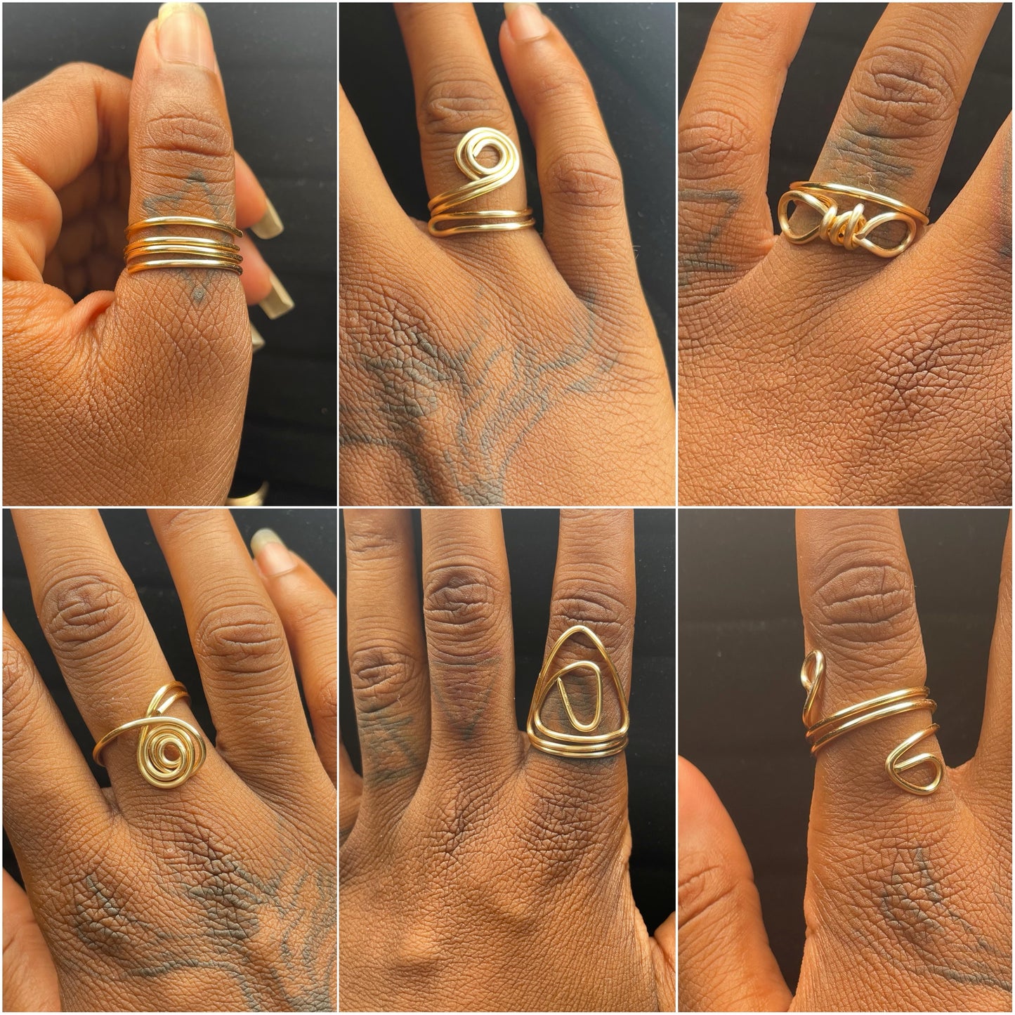 Copper Wire Rings